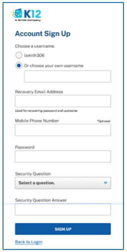 Set Up Your Online School (OLS) Accounts — Step 3