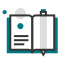 book and pencil icon