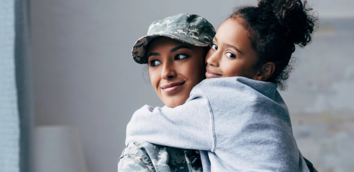 military with girl
